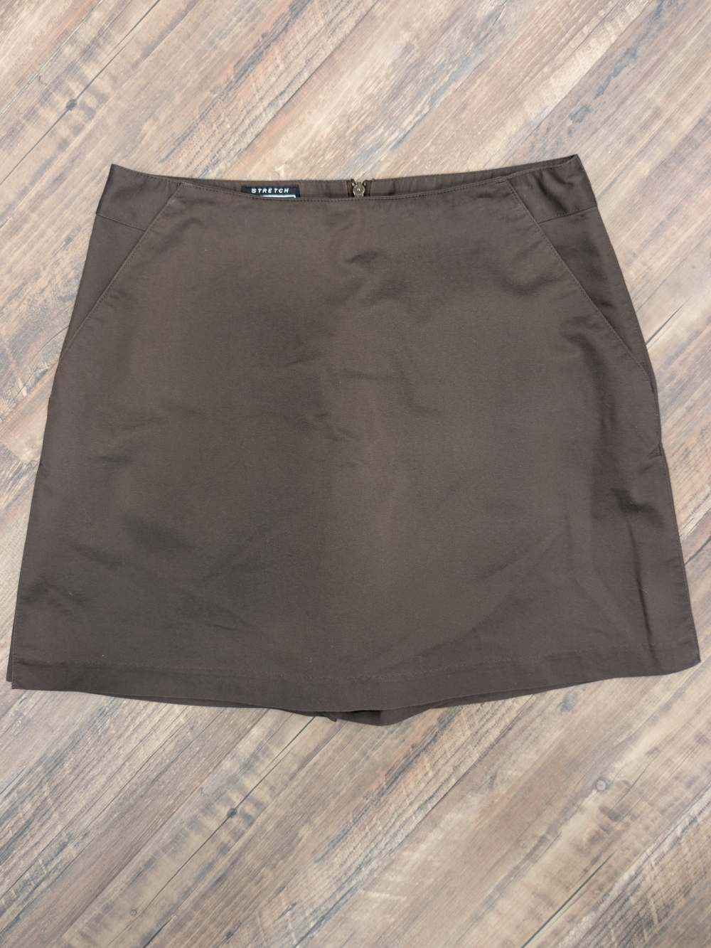 adidas Brown A-Line Skirt With Shorts